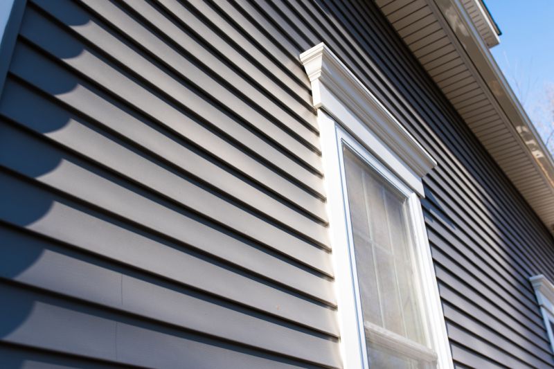 Close-Up of Vinyl Siding